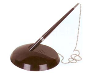 Apmekl�t�ju pildspalva 0.5mm, zila, ar paliktni